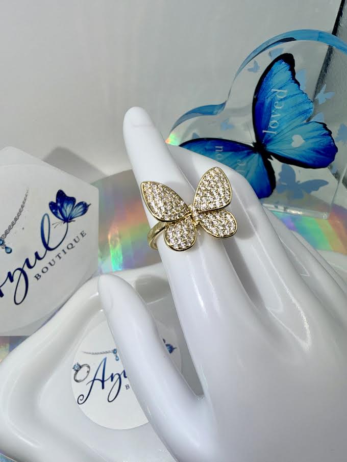Bright Butterfly Ring