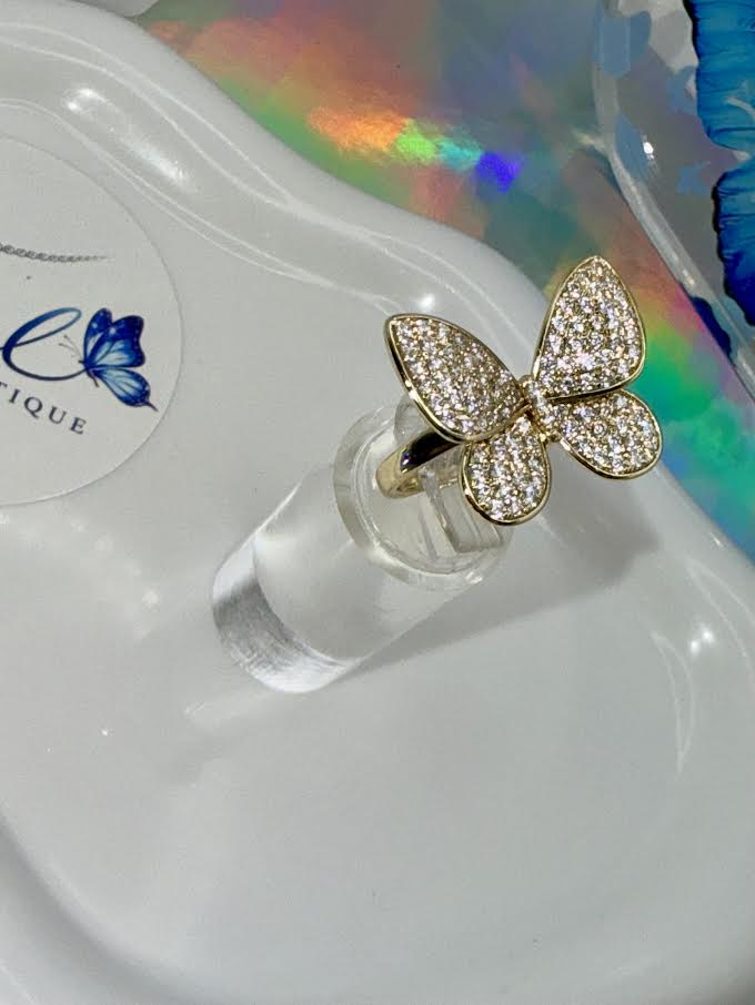 Bright Butterfly Ring