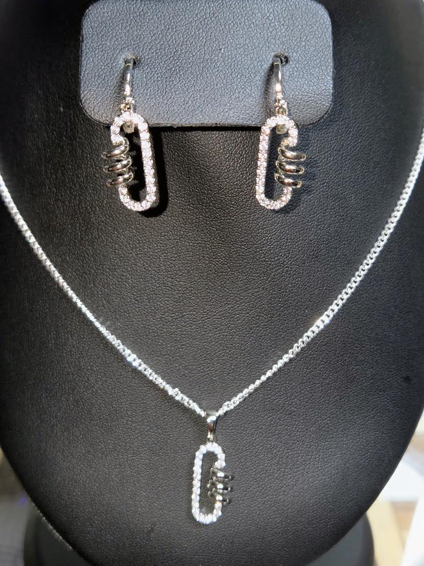Spiral silver set