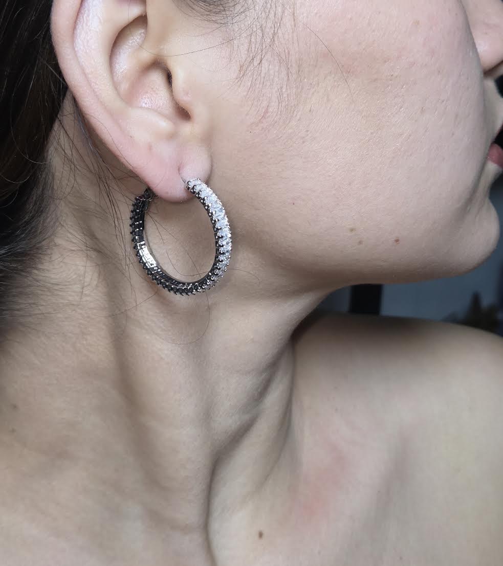 Baguette Hoops Earrings