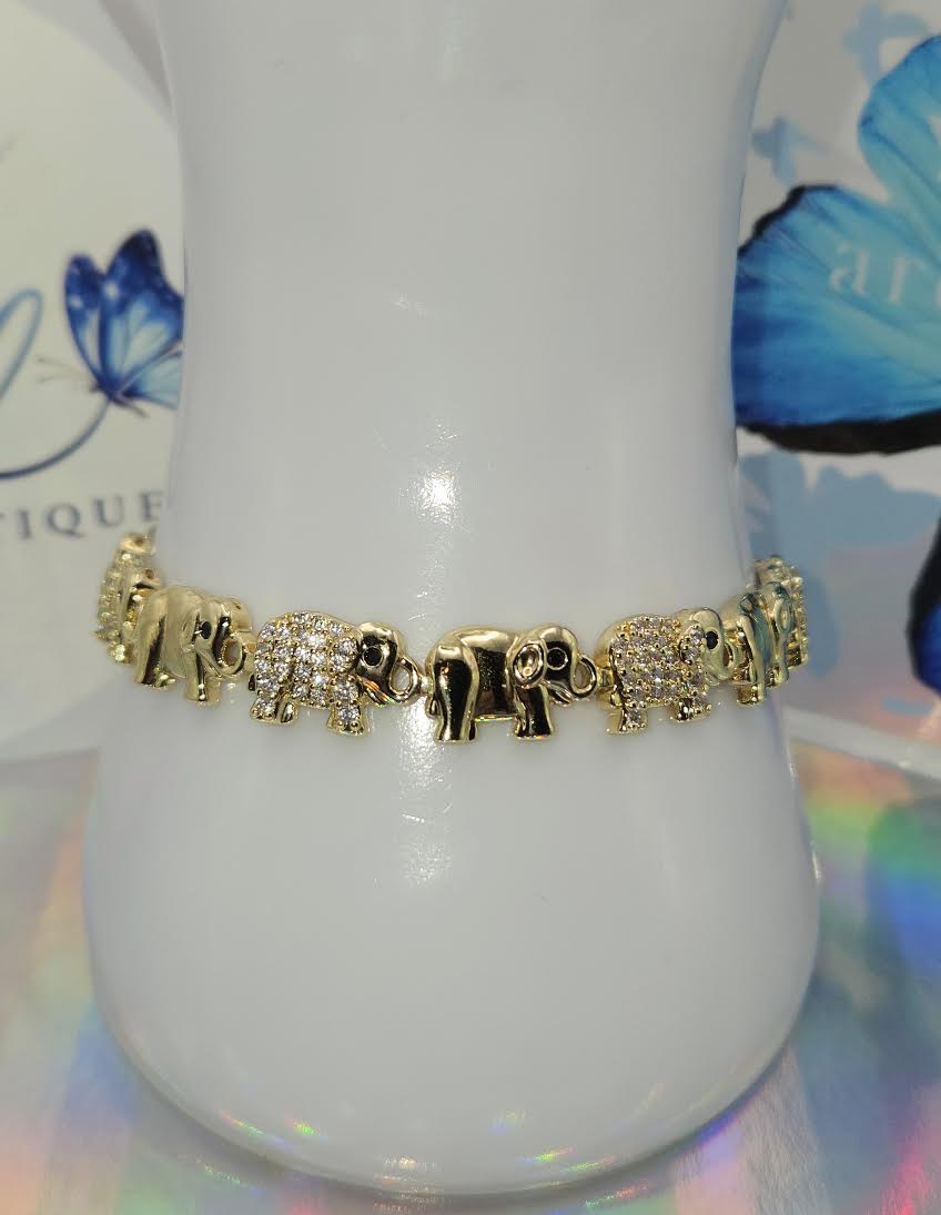 Lucky elephant bracelet