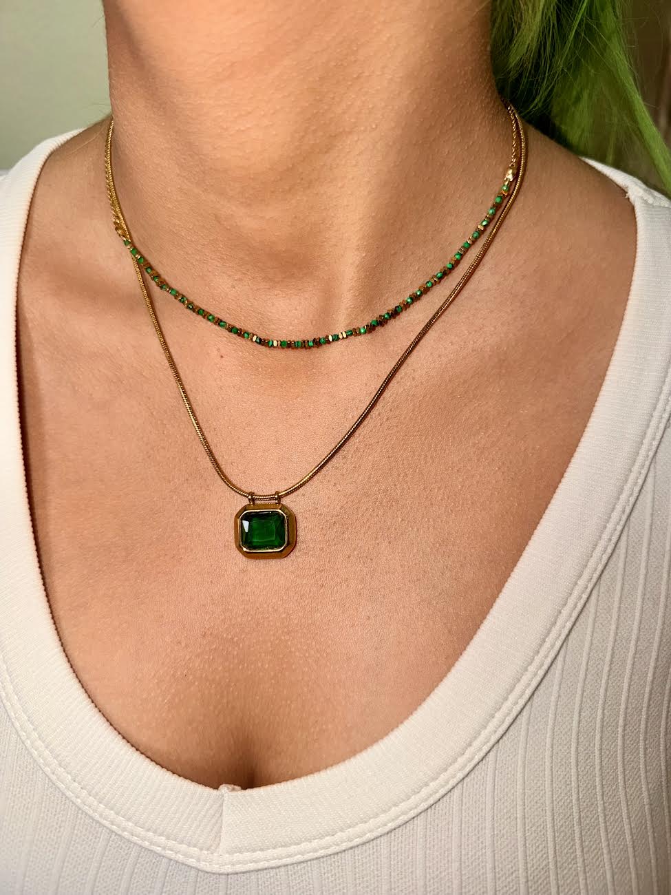 Green set stainless steel