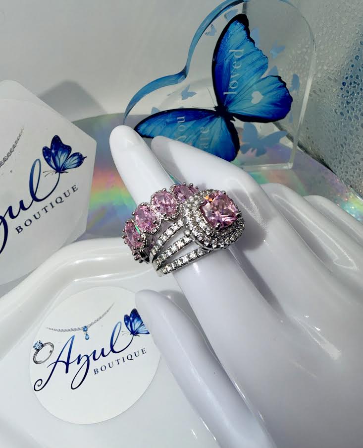 Light pink princess ring