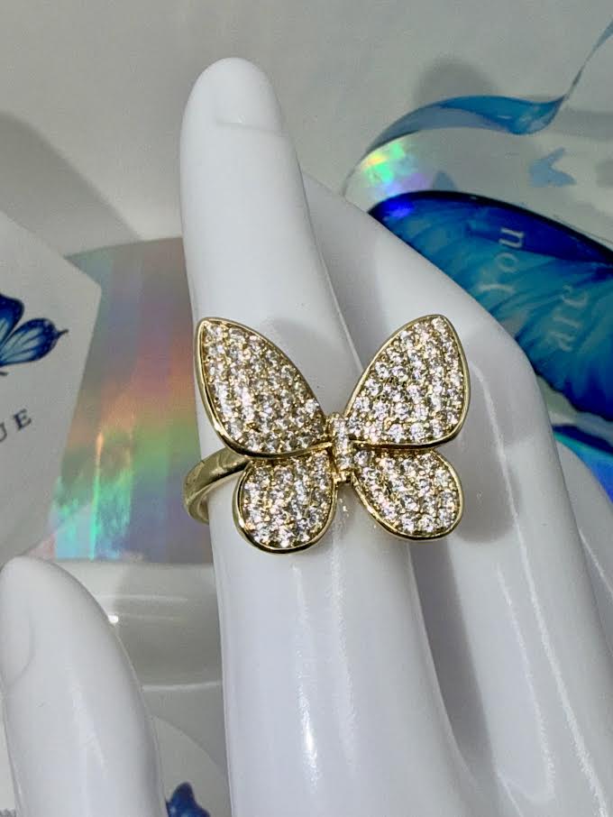 Bright Butterfly Ring