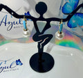 Pearl Turquoise Earrings