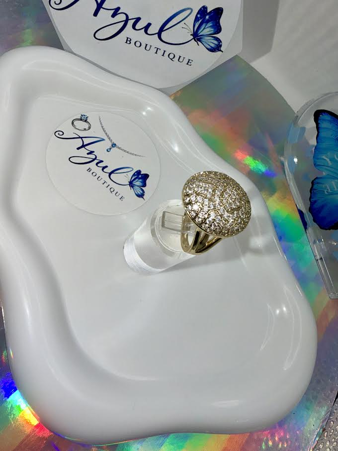 Egg-shaped Ring