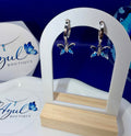 Blue butterfly silver