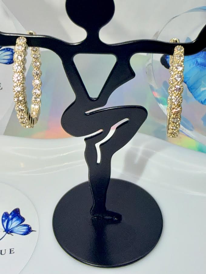 In & Out Hoops Earrings