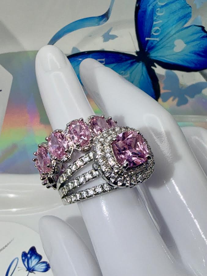 Light pink princess ring