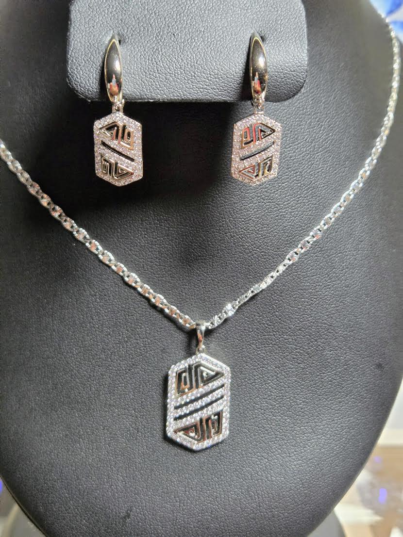 Greek Silver Set