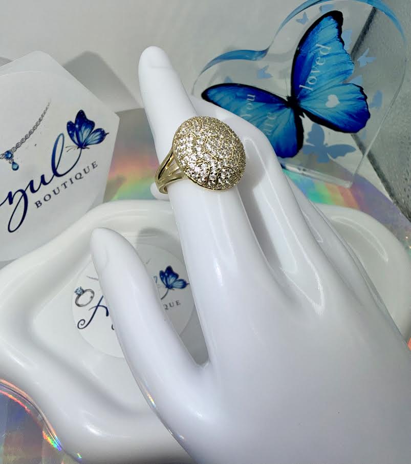 Egg-shaped Ring