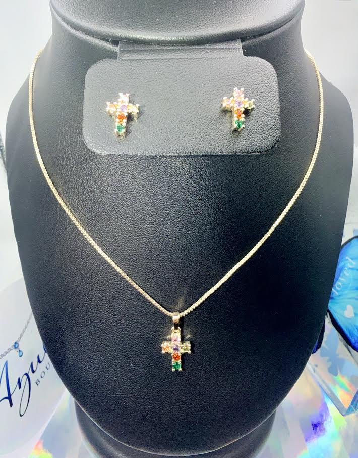 Multicolor cross set