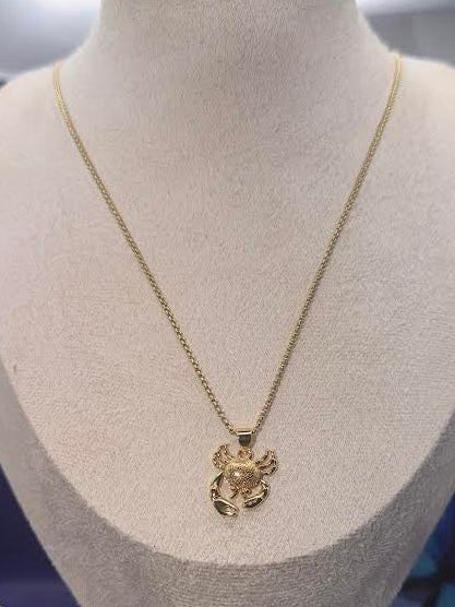 Little gold crab