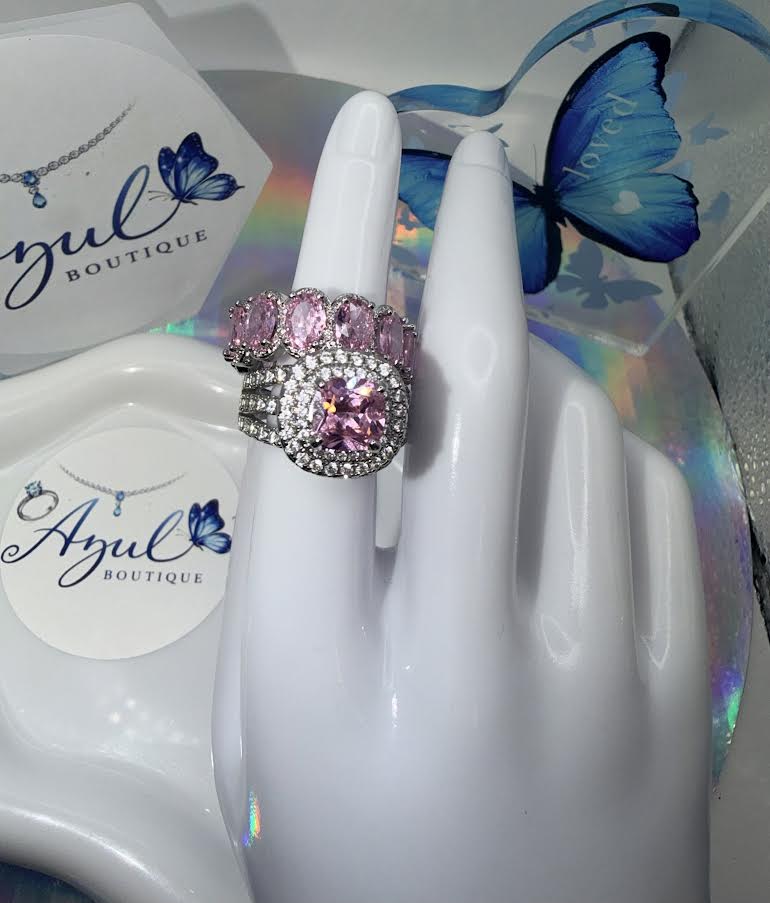 Light pink princess ring