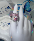 Light pink princess ring
