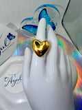 Big golden heart