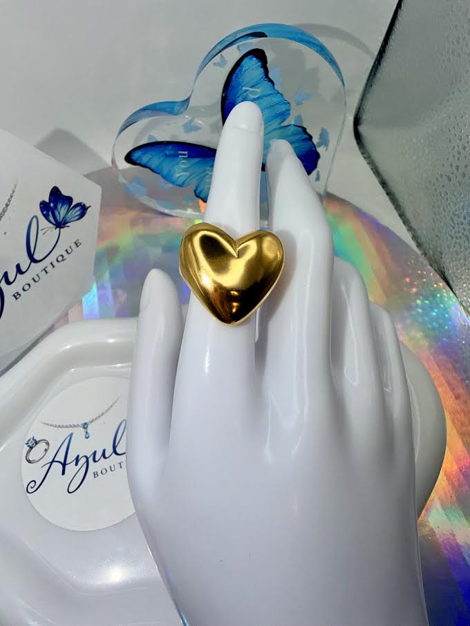 Big golden heart