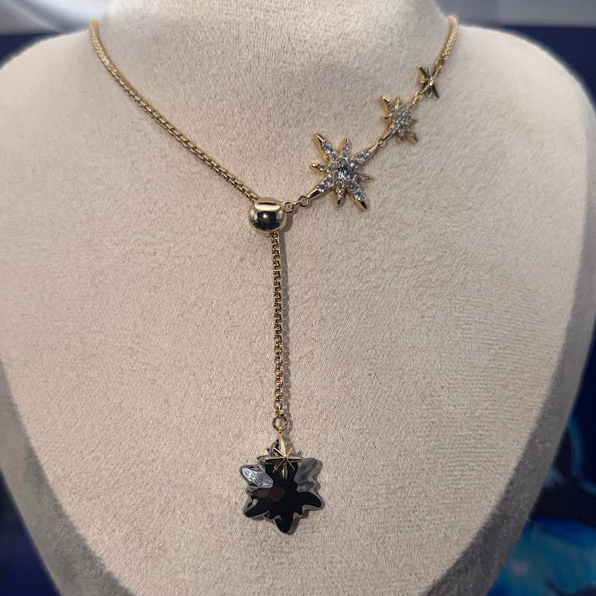 Gold Star Dangle Chain