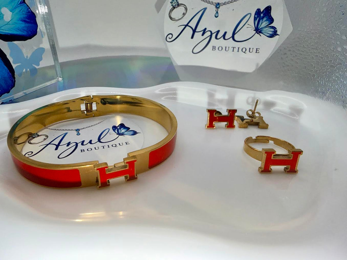 Red H set