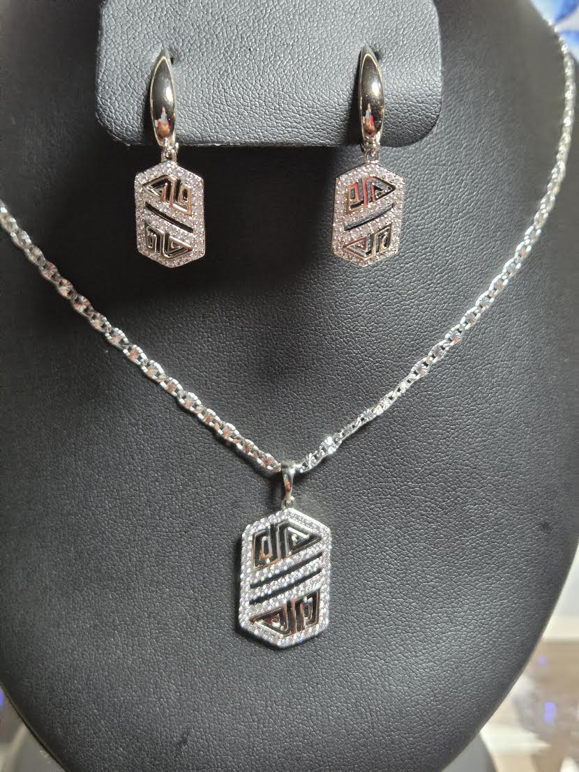 Greek Silver Set