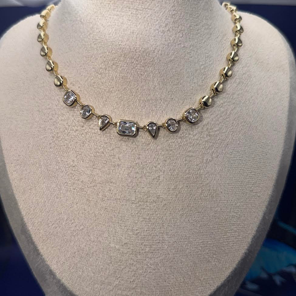Iced out Gold Necklace