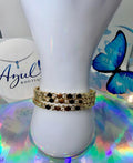 3-layered Honeycomb pattern bracelet