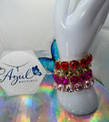 Elastic bracelets different colors