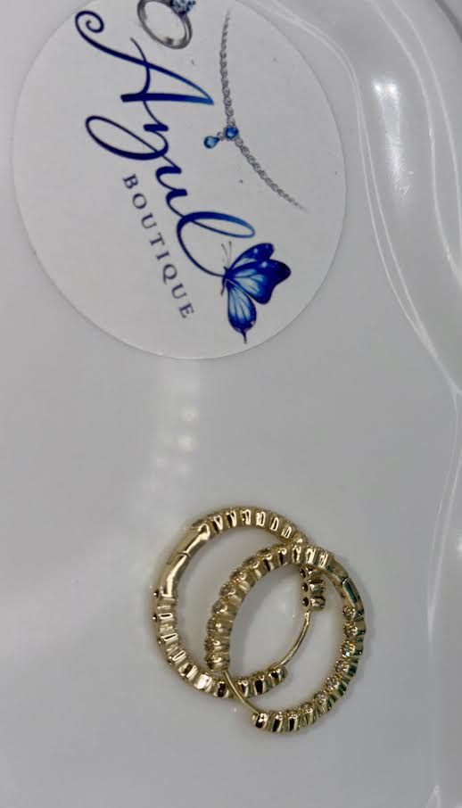 In & Out Hoops Earrings