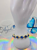 Deep blue bracelet