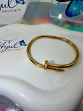 Colorful Nail Bangle Bracelet