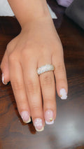 Iced Gold Ring