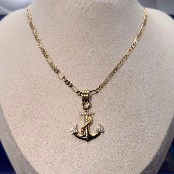 Mariner's Anchor pendant necklace