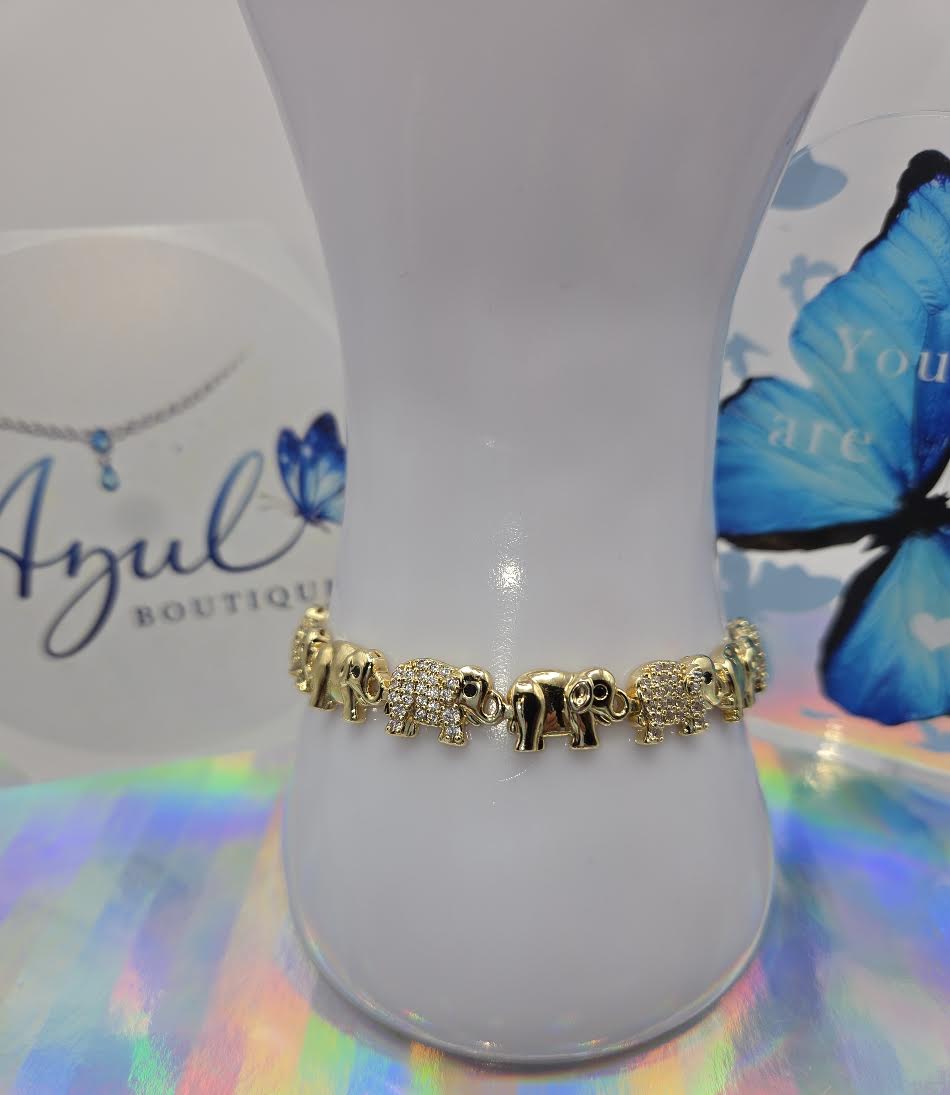 Lucky elephant bracelet