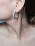 Baguette Hoops Earrings