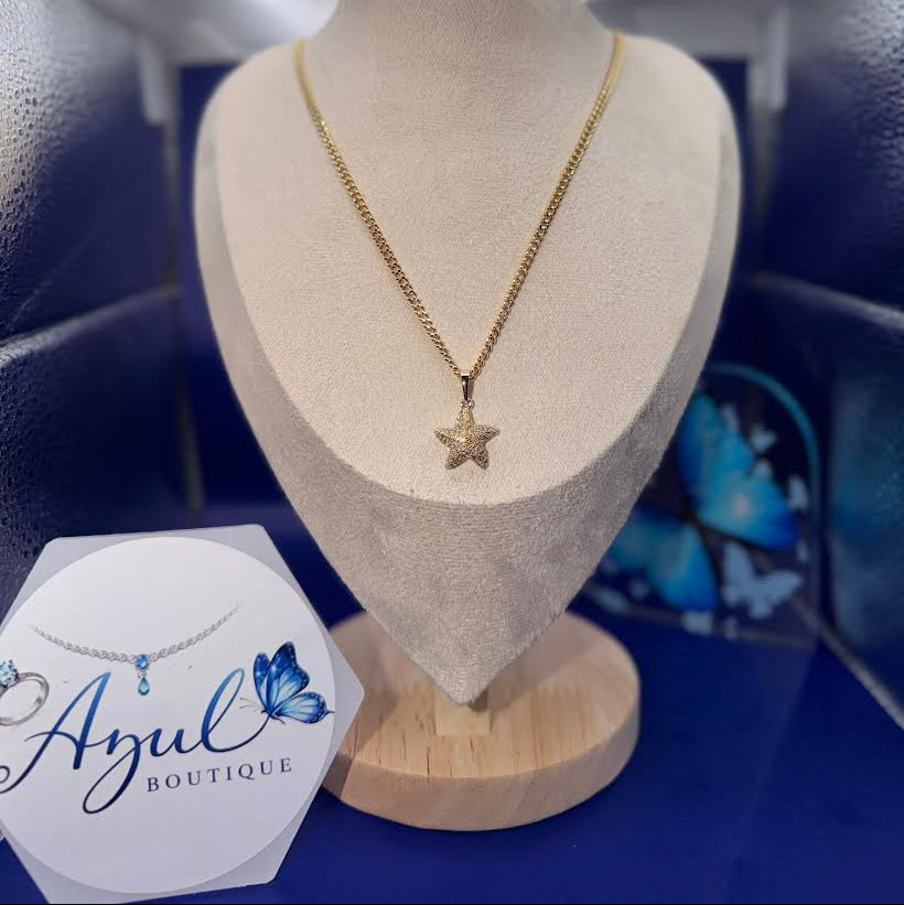 Iced Gold starfish