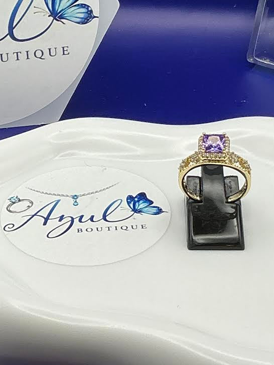 Purple Gem Ring