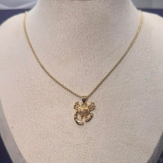 Little gold crab