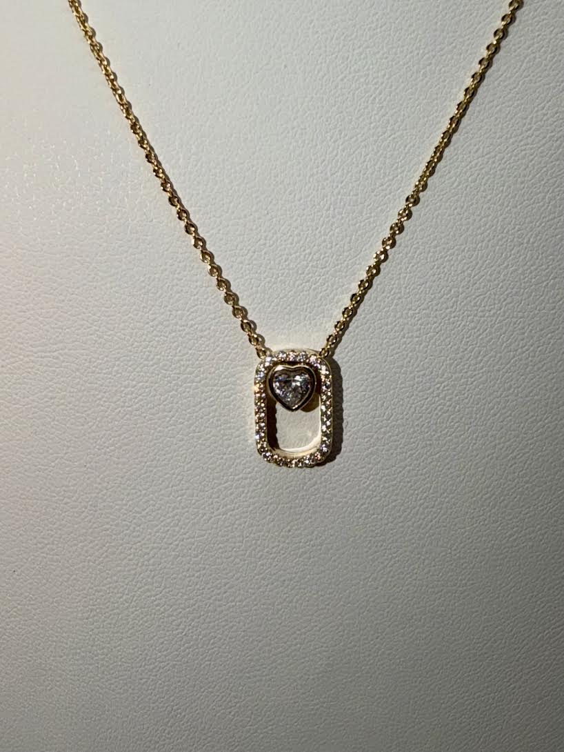 Heart Lock Necklace