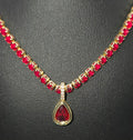 Red Hot Choker necklace