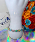 Multi shape jelly colors bracelet