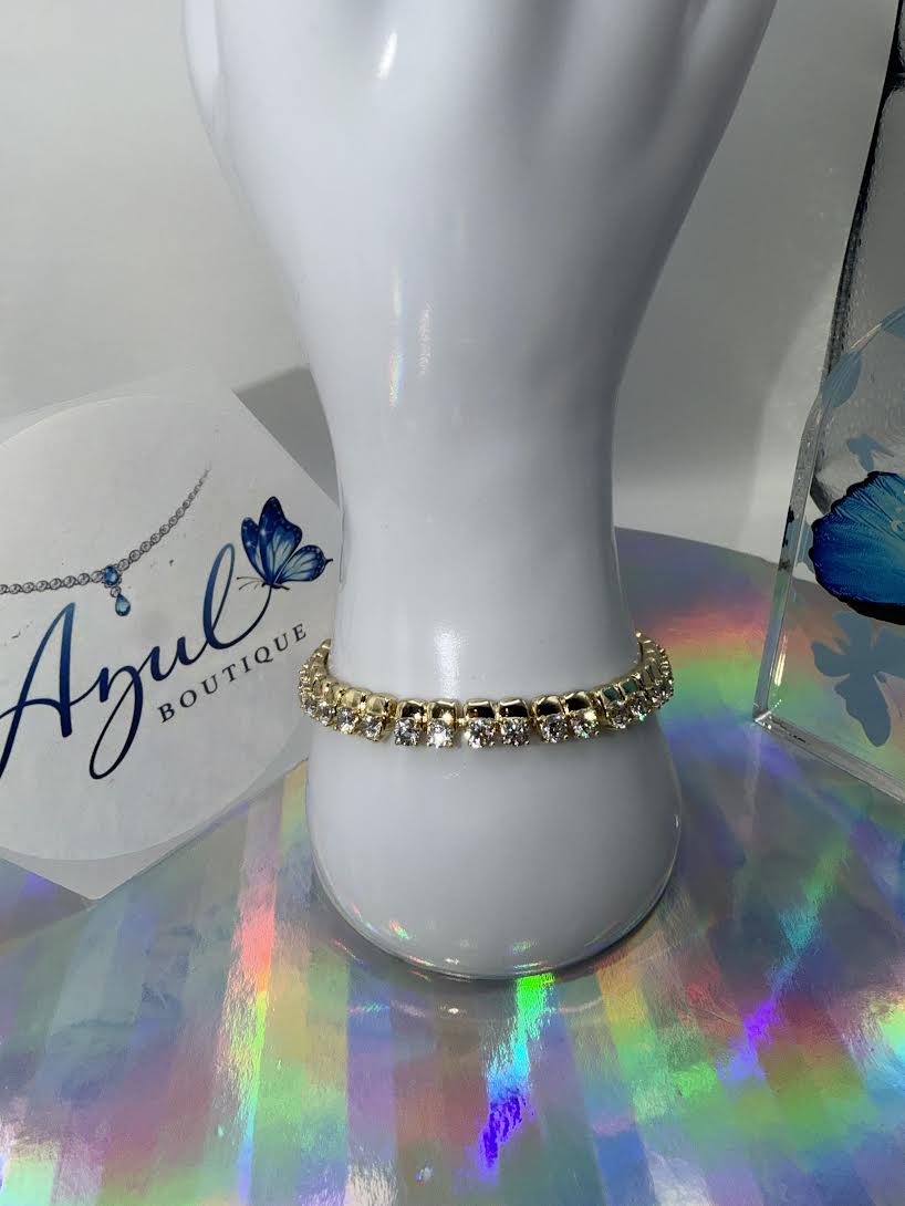 Square Box Crystal Bracelet