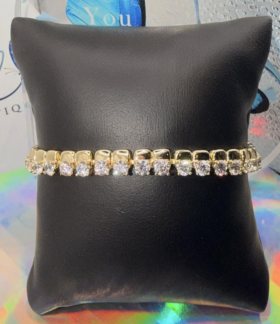 Square Box Crystal Bracelet