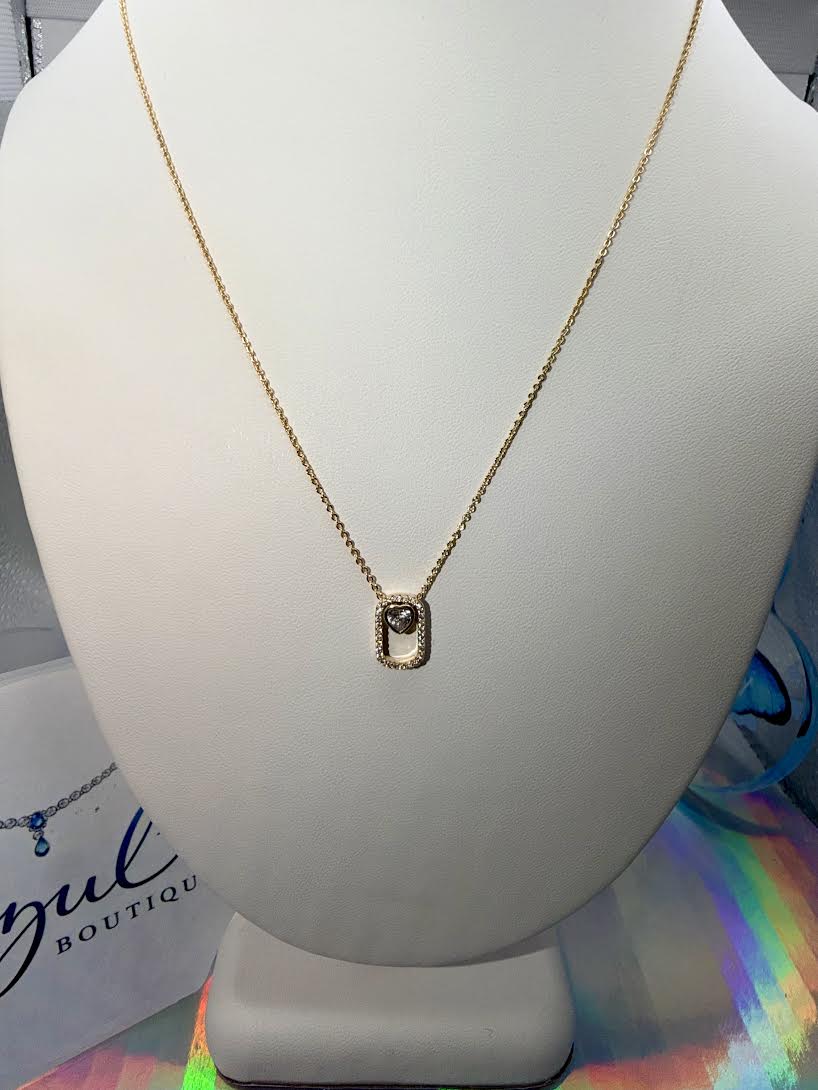 Heart Lock Necklace