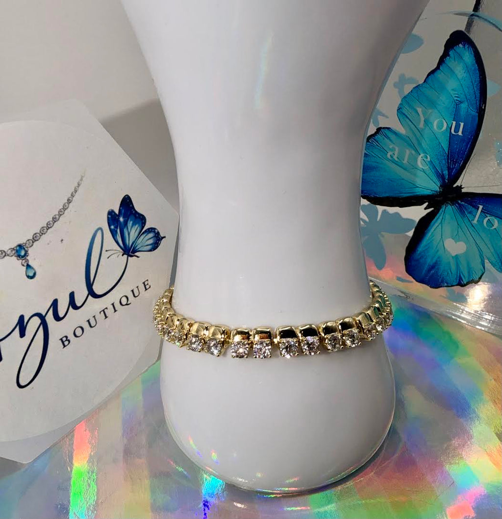 Square Box Crystal Bracelet