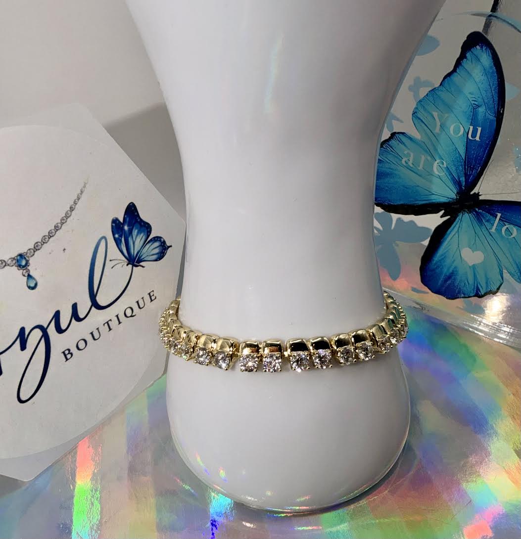 Square Box Crystal Bracelet