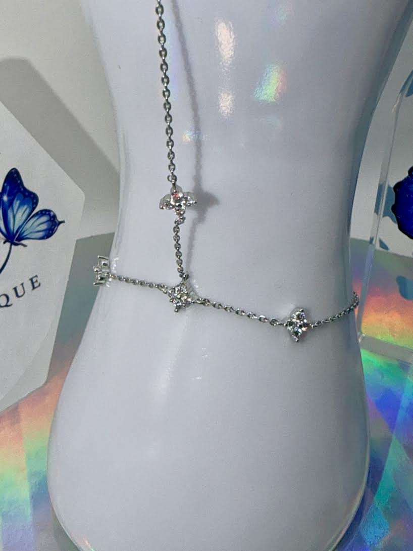 Silver-tone Hand chain