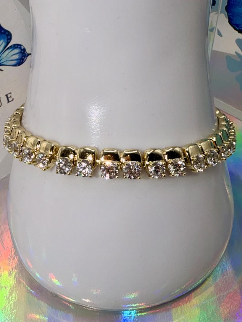 Square Box Crystal Bracelet