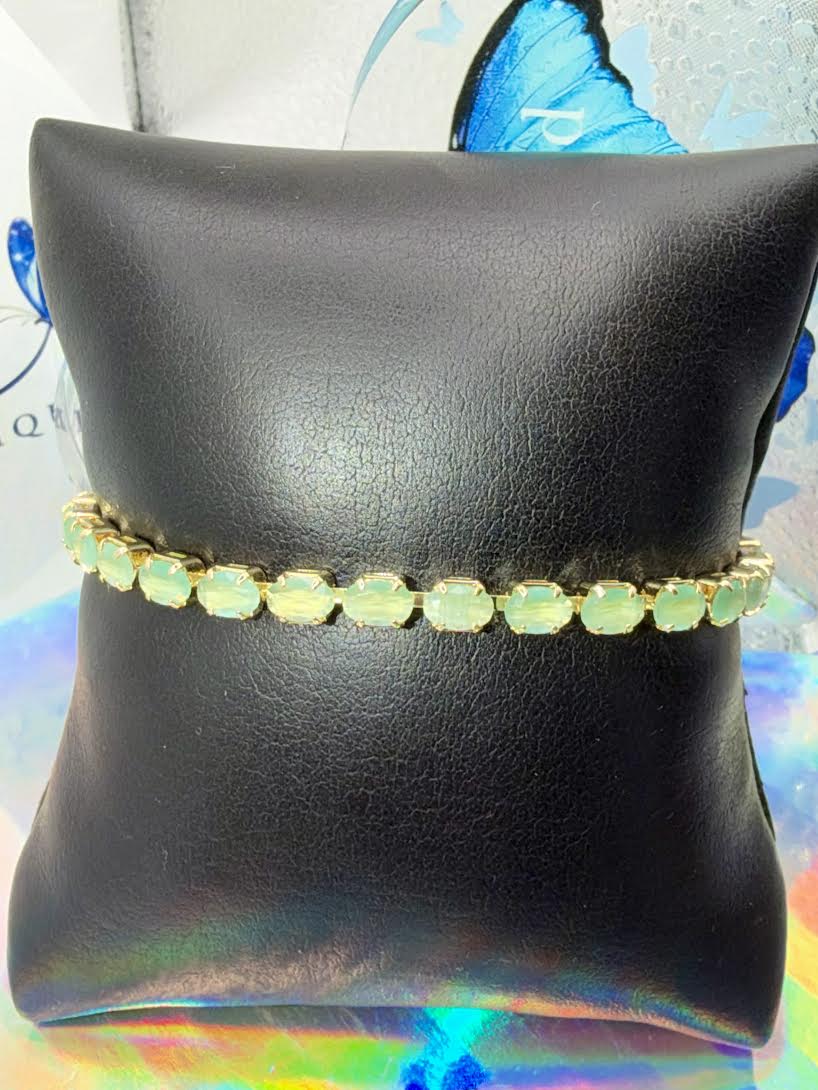 Multi shape pastel color bracelets
