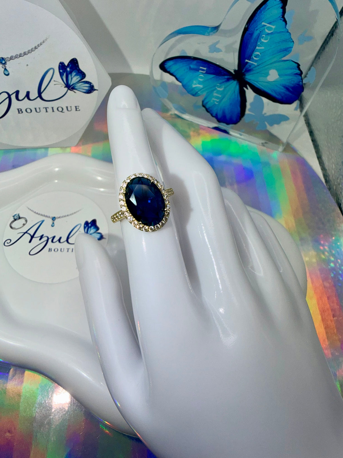 Azul Big Blue Ring