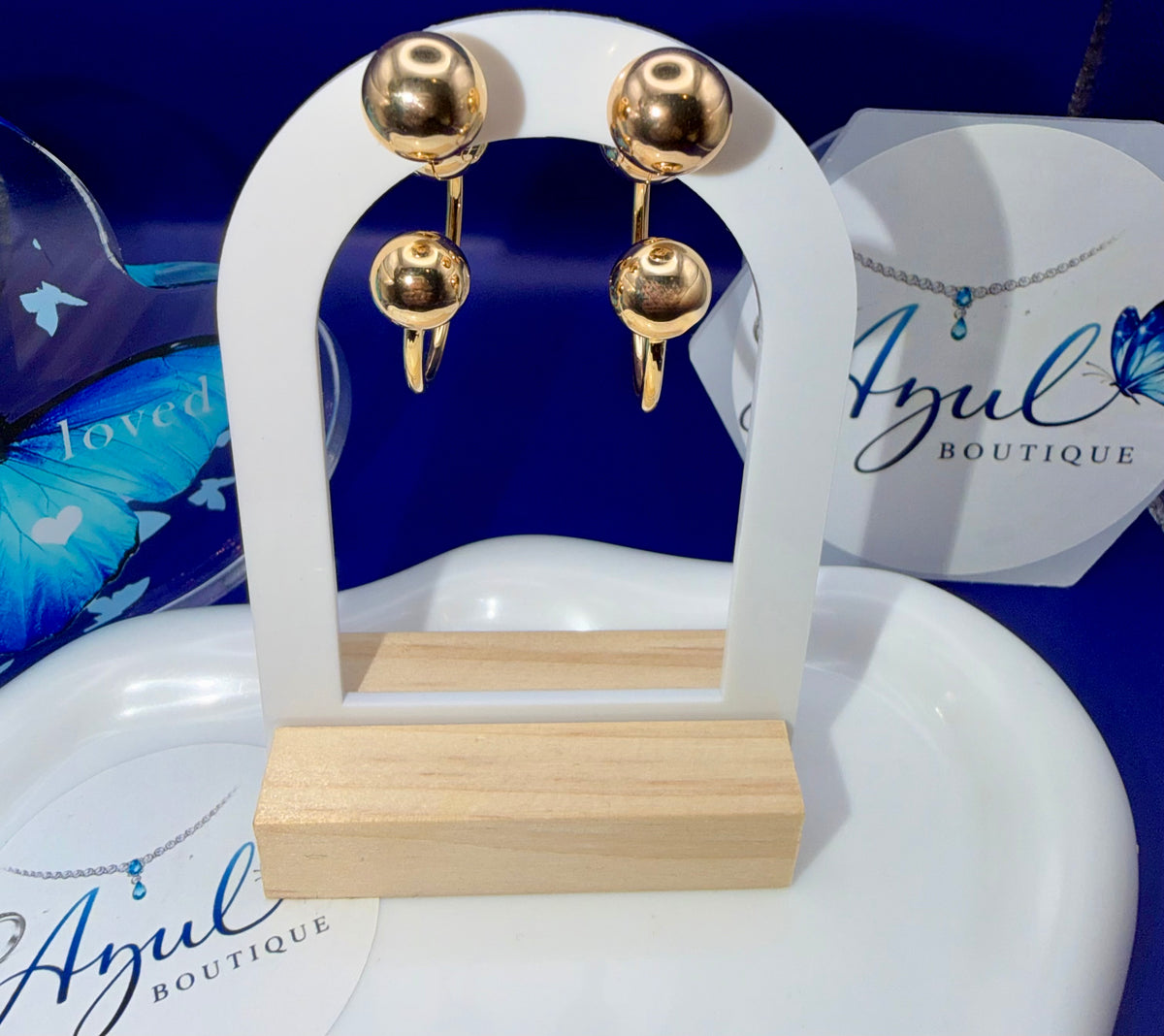 Ball Shaped Earrings